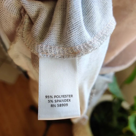 Allison Daley Mandala Print Ombre Pink Gray 3/4 Sleeve Tunic Top Size L - Picture 8 of 9